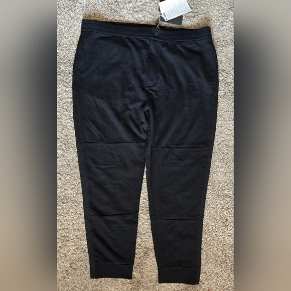 Armani Exchange Authentic Black Performance Joggers Men's Size XXL - Picture 1 of 9